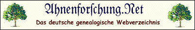 Ahnenforschung.Net - Das deutsche genealogische Webverzeichnis